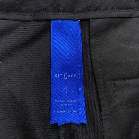 Kit And Ace Technical Wool Jogger Trousers 4 Black - Picture 10 of 14